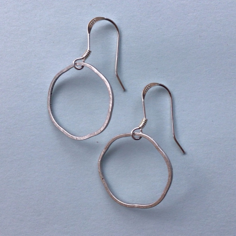 sterling silver Sundance charm earrings